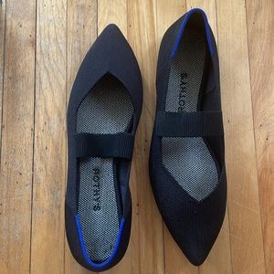 Rothy’s The Point Mary Jane Black - size 9.5